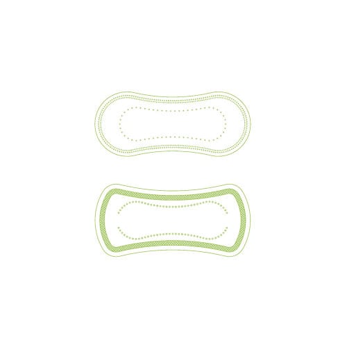 Tampon Tribe Organic Cotton Ultra-Thin Pantyliners, Hypoallergenic, Plastic Free 500